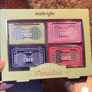 Ulta Beauty JoyBright Eyeshadow Palette - Green, Pink, Blue, Brown